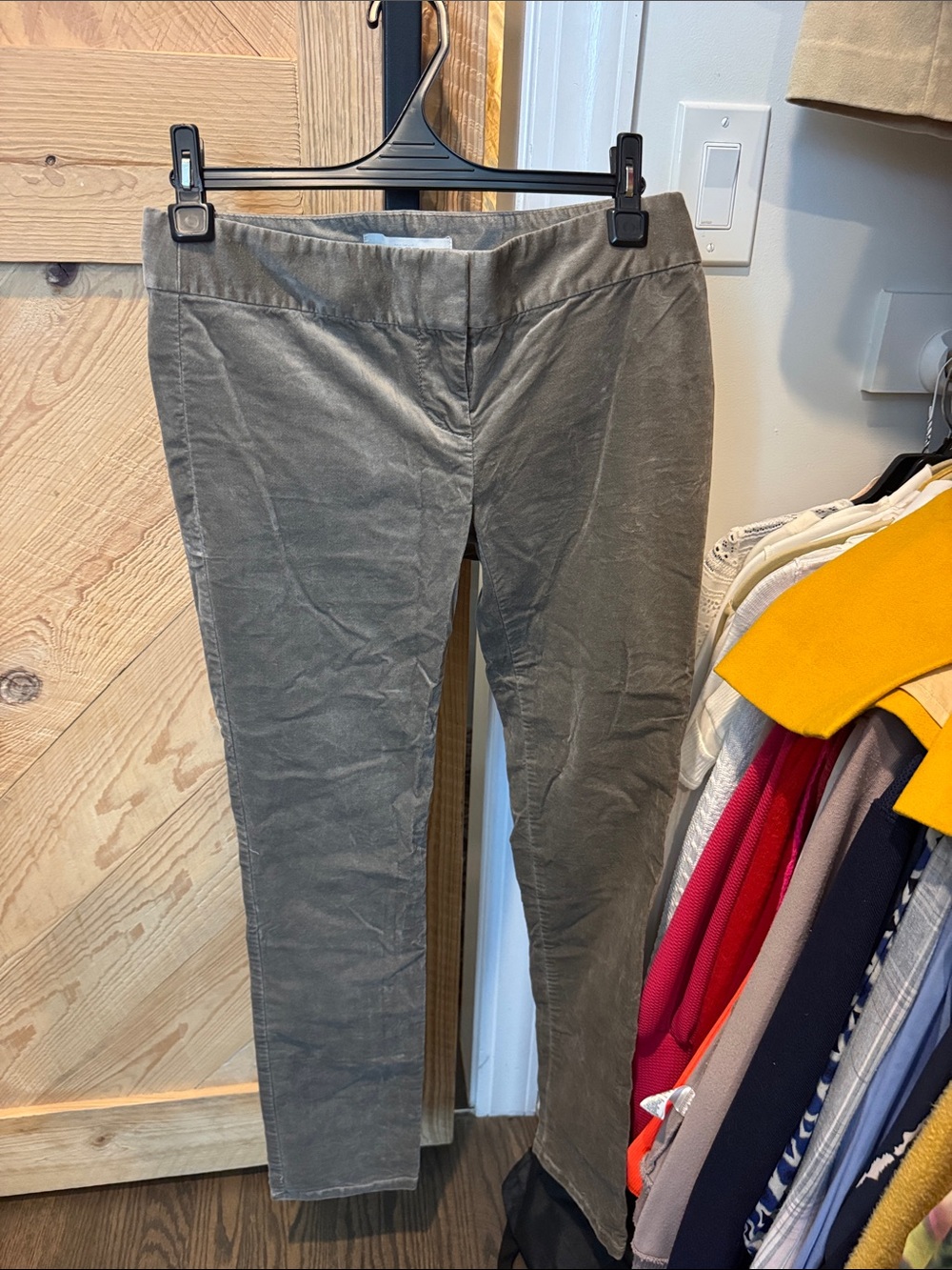 LOFT Olive Green Skinny Pants